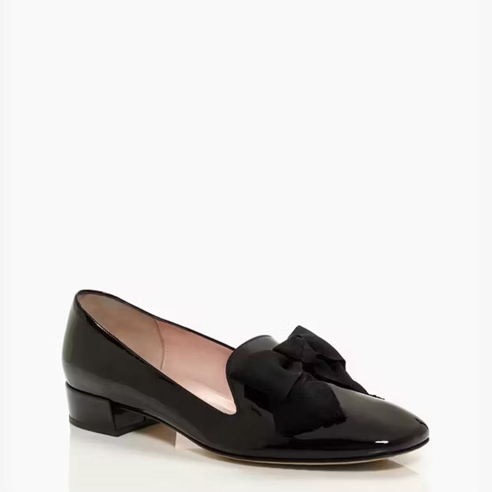 Kate Spade Gino Black Bow Flat